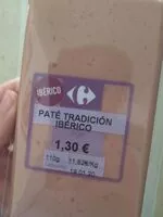 Mängden socker i Paté Tradición Ibérico