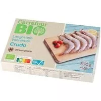 Mängden socker i Langostino crudo