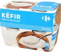Mängden socker i Kéfir Natural Azucarado
