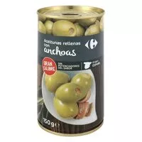 Mängden socker i Aceituna manzanilla anchoa gran calibre