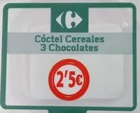 Mängden socker i Coctel Cereales 3 Chocolates