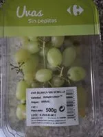 Mängden socker i Uvas