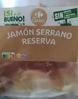Mängden socker i Jamón serrano reserva