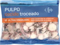 Mängden socker i Pulpo cocido troceado ultracongeado