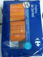 Mängden socker i Palitos de surimi