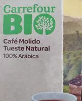 Mängden socker i Café 100% Arábica molido natural