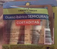 Mängden socker i Queso ibérico SEMICURADO