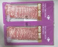 Mängden socker i Salchichón de pavo