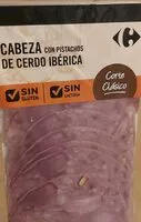 Mängden socker i Cabeza de cerdo ibérico con pistachos