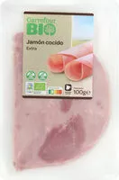 Mängden socker i Jamón cocido extra ecológico