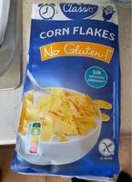 Mängden socker i Cereales Corn Flake sin gluten
