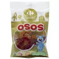 Mängden socker i Caramelo de goma osos