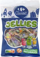 Mängden socker i Caramelos de goma Jellies