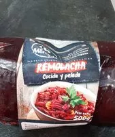 Mängden socker i Remolacha cocida