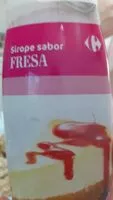 Mängden socker i Sirope sabor fresa