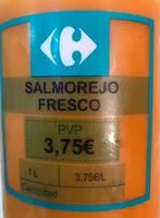 Mängden socker i Salmorejo Fresco