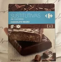 Mängden socker i Barrita sustitutiva de chocolate negro