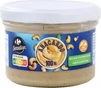 Mängden socker i Crema de anacardo