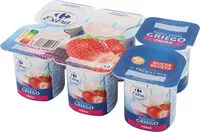 Mängden socker i Yogur griego fresa