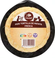 Mängden socker i Mini tortilla de patata fresca