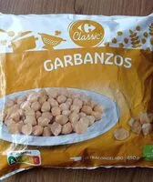 Mängden socker i Garbanzo congelado