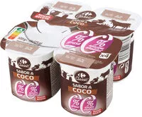 Mängden socker i Yogur Sabor Coco 00%