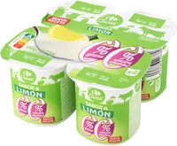 Mängden socker i Yogur sabor limón 00%