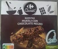 Mängden socker i Barritas Muesli con chocolate Negro