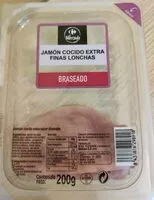 Mängden socker i Jamón cocido extra finas lonchas