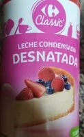 Mängden socker i Leche condensada desnatada