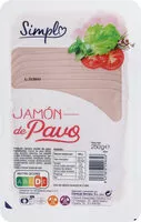 Mängden socker i Jamon De Pavo Lonchas