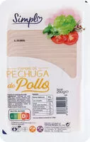 Mängden socker i Pechuga Pollo Lonchas