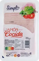Mängden socker i Jamon Cocido Extra Lonchas