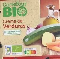 Mängden socker i Crema de verduras