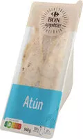 Mängden socker i Sándwich atún
