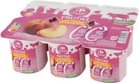 Mängden socker i Yogur 00% con melocotón