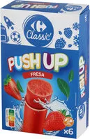 Mängden socker i Helado push up fresa