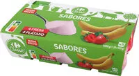 Mängden socker i Yogur Sabor 4 Fresa y 4 Platano