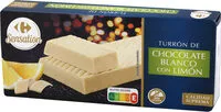 Mängden socker i Turrón Chocolate Blanco Con Limon
