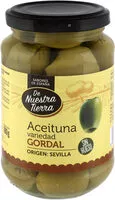 Mängden socker i Aceitunas gordal sin hueso
