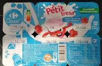 Mängden socker i Petit fresa