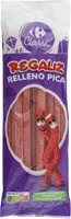Mängden socker i Regaliz relleno pica