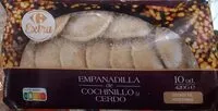 Mängden socker i Empanadillas de cochinillo y cerdo
