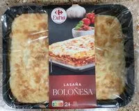 Mängden socker i Lasaña boloñesa