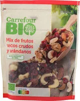Mängden socker i Mix De Frutos Secos Crudos Y Arándanos