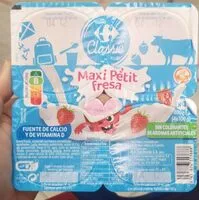 Mängden socker i Maxi petit fresa