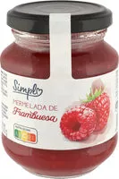 Mängden socker i Mermelada de frambuesa