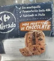 Mängden socker i Mini panettone de chocolate