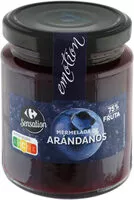 Mängden socker i Mermelada de arándanos