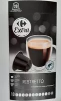Mängden socker i Cápsulas café ristretto Crf Classic 20un